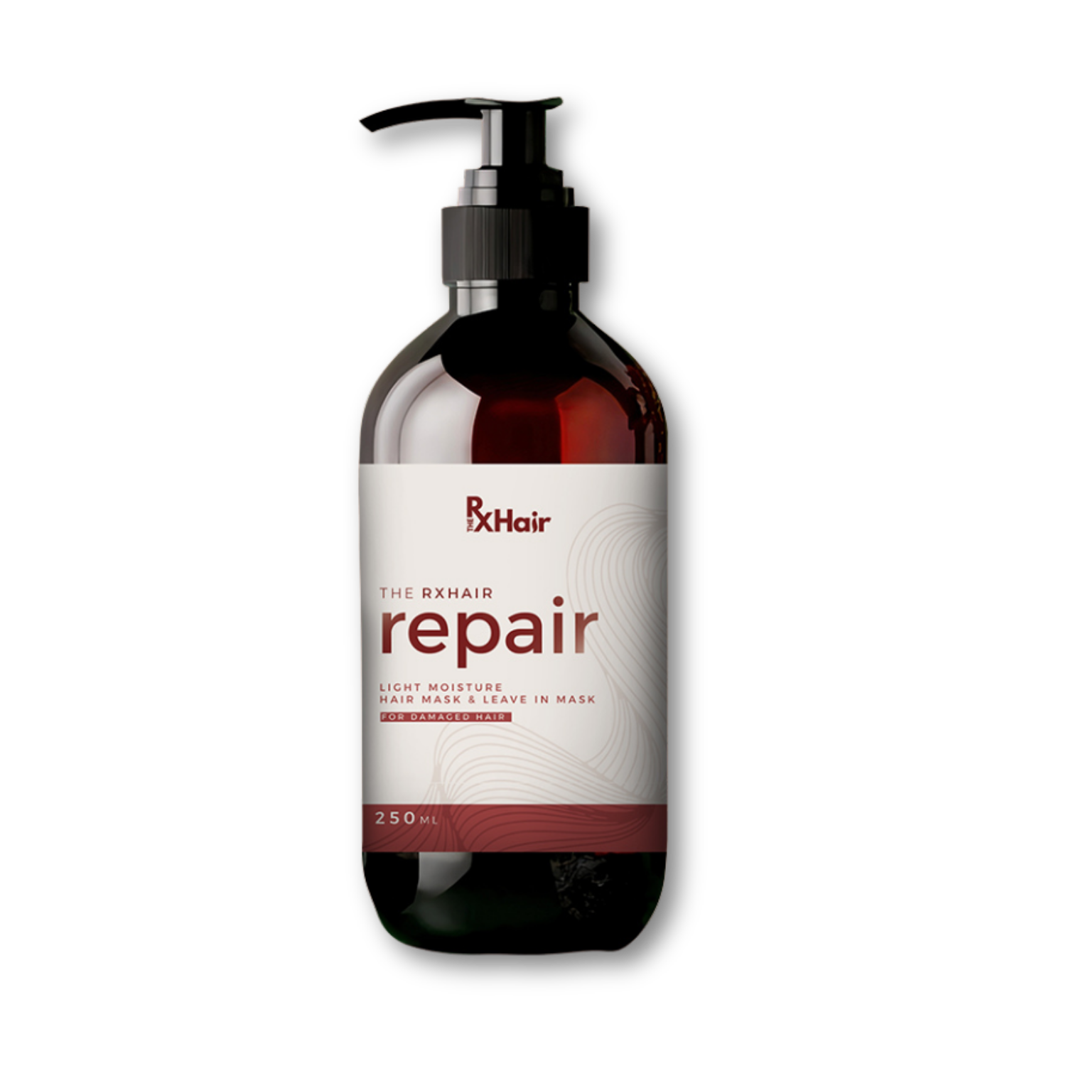 RxHair Repair Hair Mask & leave in 250ml - Deep Repair & strengthening | 100% Natural Ingredients